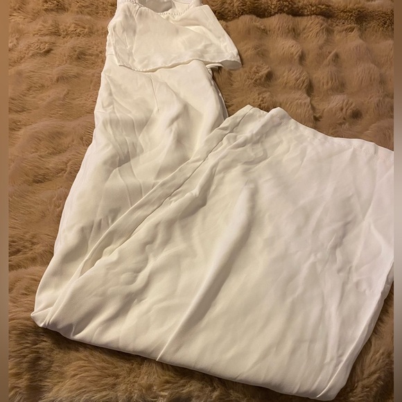 BNWT Cider white strapless jumpsuit - Picture 2 of 10